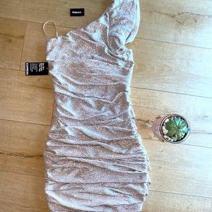 Silver Party Dress from Express